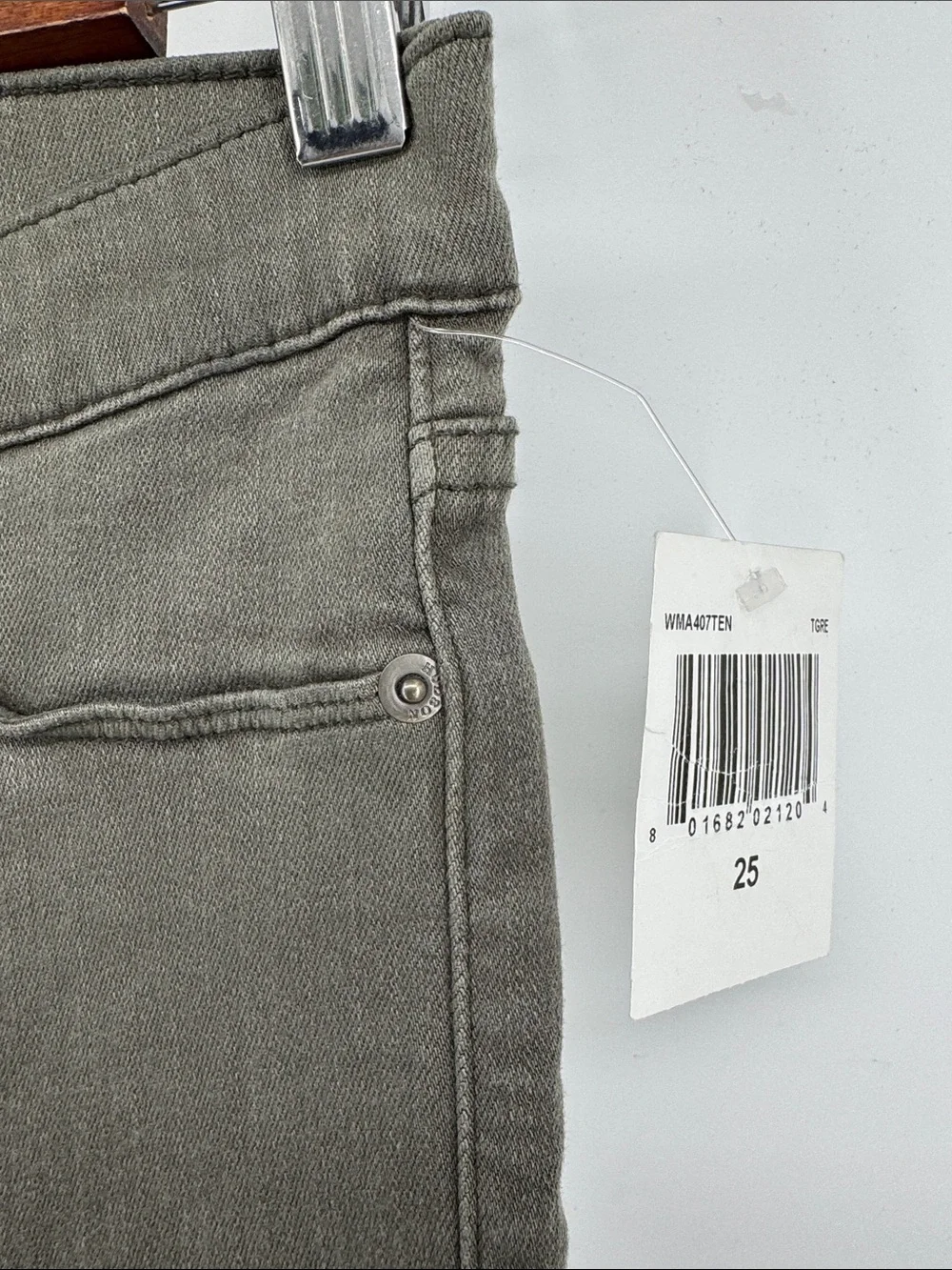 Hudson Nico Midrise Ankle Jeans Women's Sz 25 NWT Tropper Green